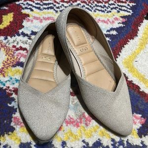 Kelly & Katie Women’s Jayde Knit Flats in Champagne, Size 9M